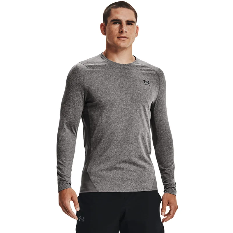 T-shirt Under Armour Cg Armour Fitted Crew Charcoal Light Heather S