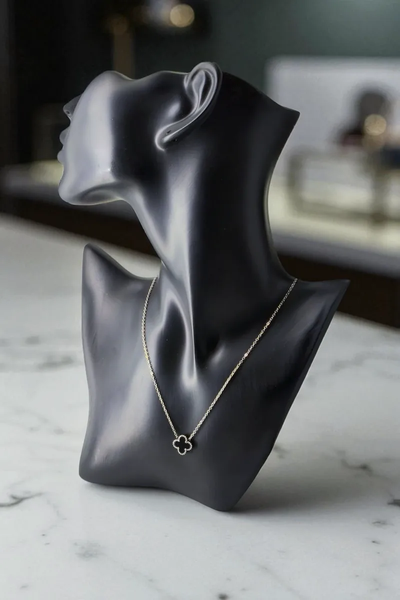 ΚΟΛΙΕ ΑΤΣΑΛΙ ΑΣΗΜΙ ΜΕ ΣΤΑΥΡΟ ΜΑΥΡΟ ΔΙΠΛΗΣ ΟΨΕΩΣ