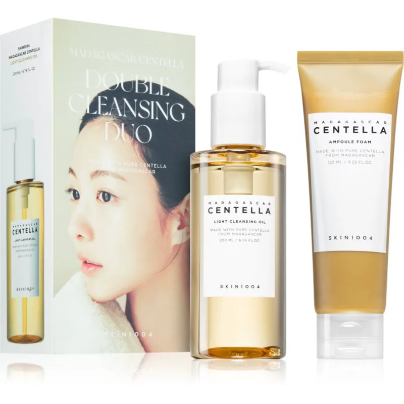SKIN1004 Madagascar Centella Double Cleansing Duo σετ για καθαρή και λεία επιδερμίδα