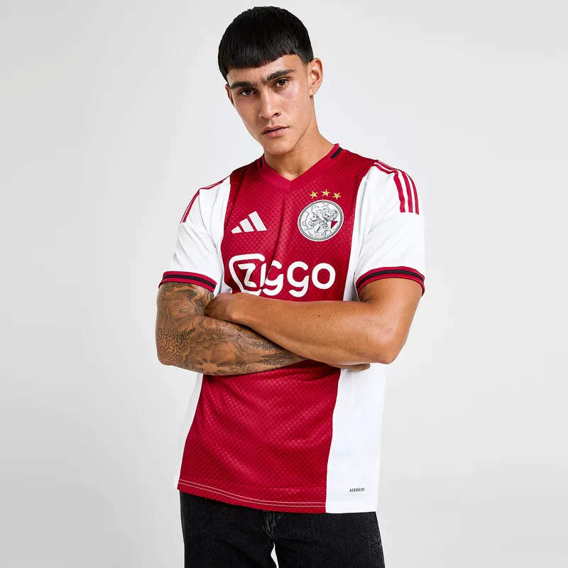 adidas Ajax Amsterdam FC 25/26 Home Ανδρική Ποδοσφαιρική Φανέλα (9000236331_1539)
