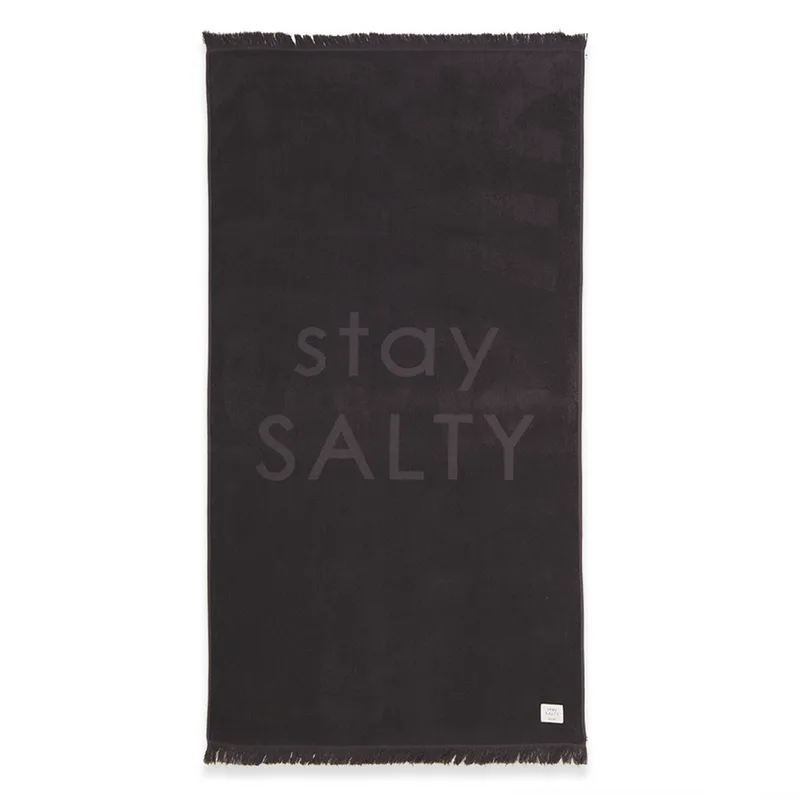 Πετσέτα Θαλάσσης (90x170) Nef-Nef Homeware Stay Salty Black