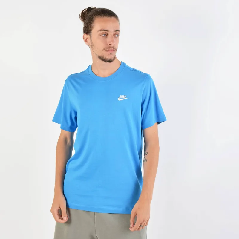 Nike Club Embroidered Tee - Ανδρική Μπλούζα (9000034698_13499)