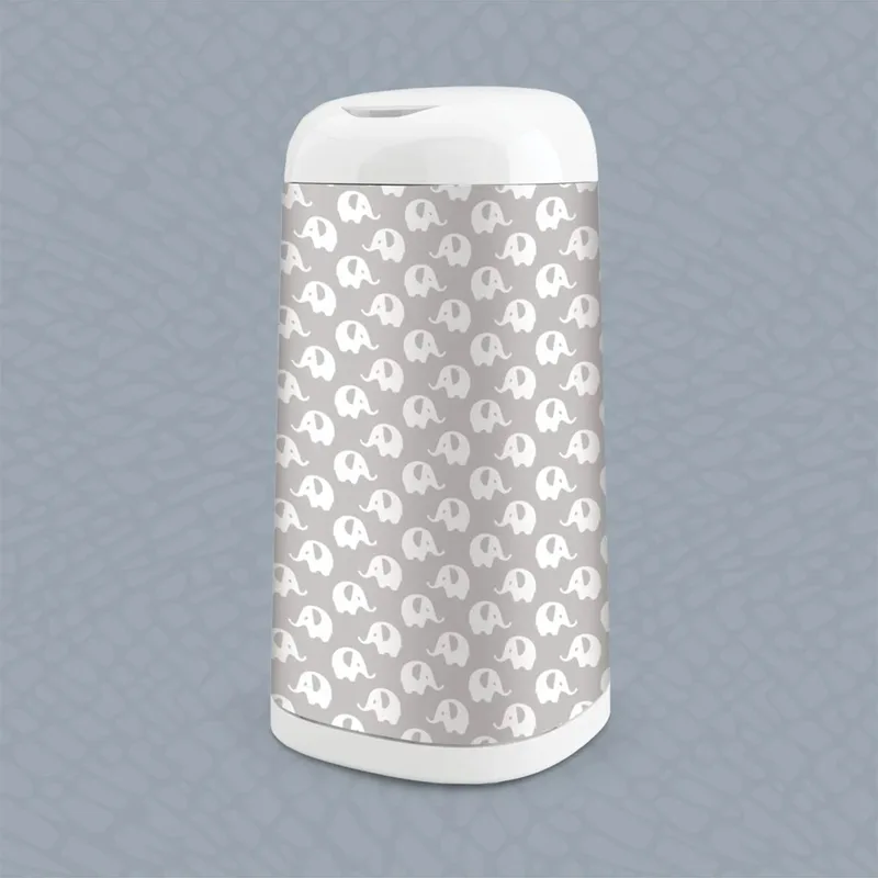 Κάλυμμα Κάδου Απόρριψης Πάνας Dress Up Angelcare Grey Elephant BR77337
