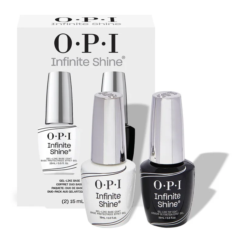 OPI Infinite Shine Duo Pack (Top Coat 15ml & Base Coat 15ml)