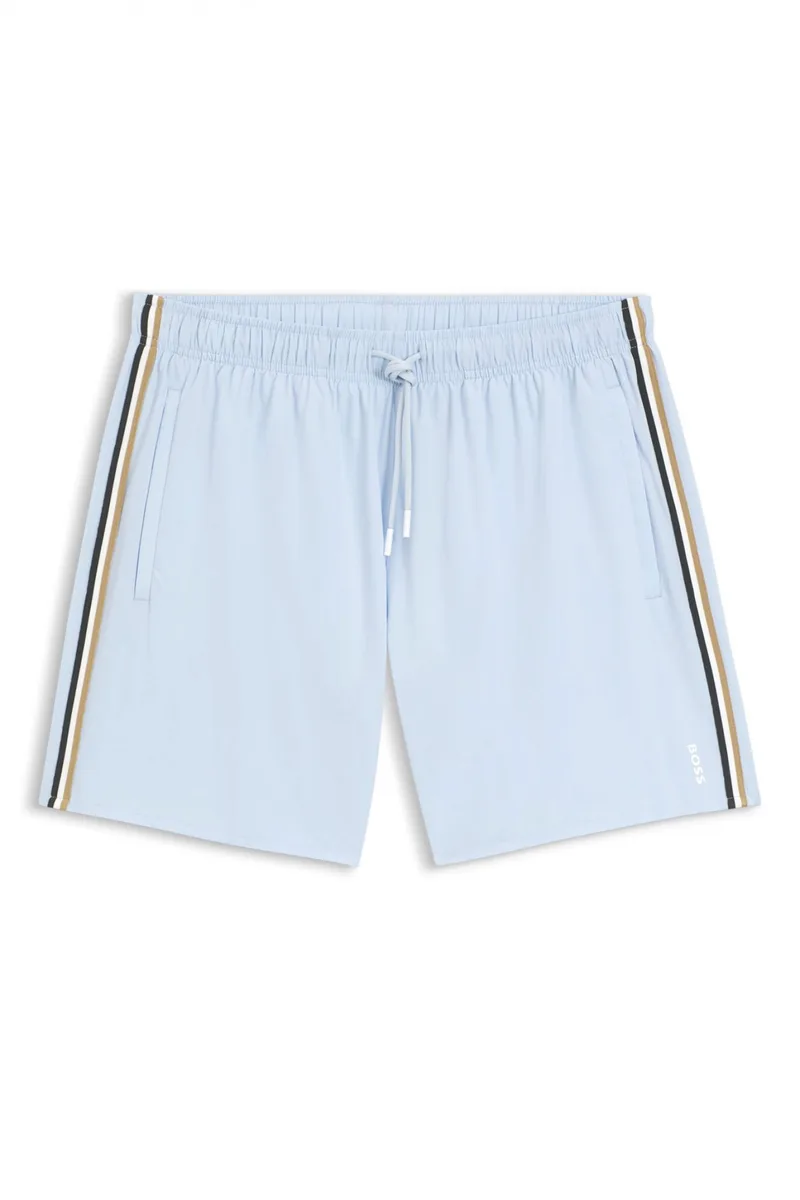 BOSS BEACHWEAR ΜΑΓΙΩ ICONIC ΣΙΕΛ
