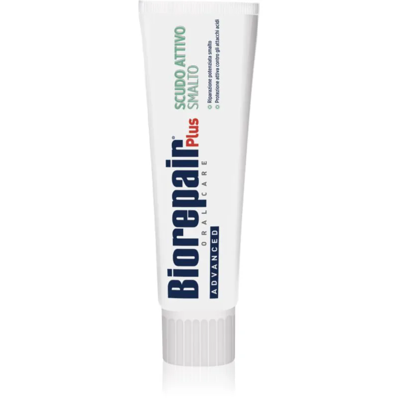 Biorepair Plus Advanced Active Shield οδοντόκρεμα οδοντική προστασία σμάλτου 75 ml
