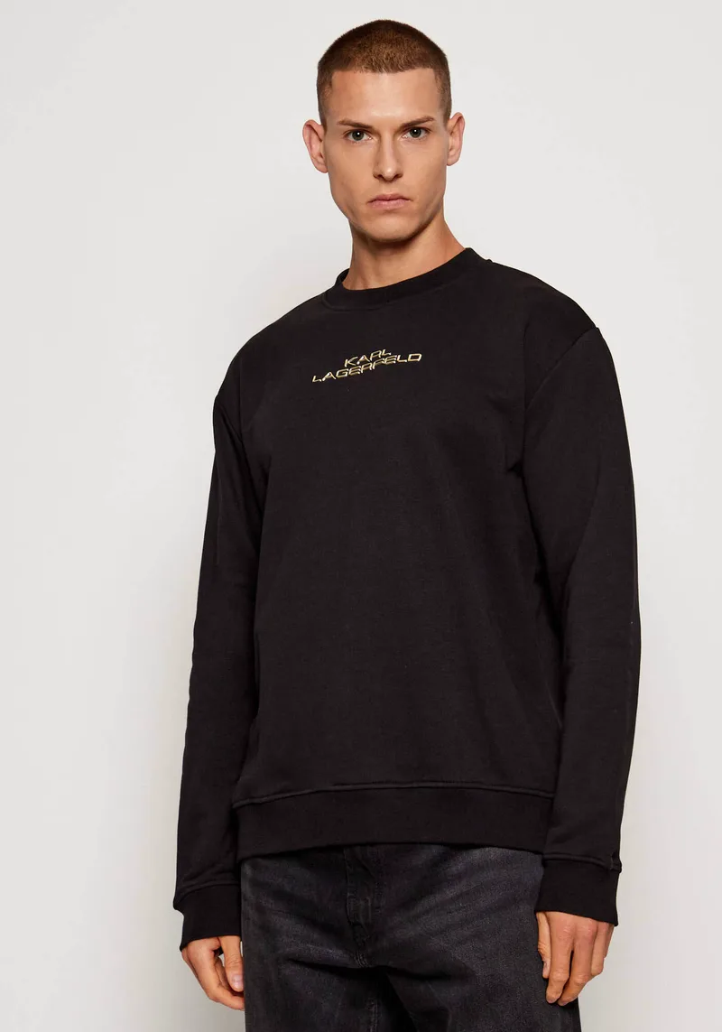 Karl Lagerfeld Hoodie Χρυσό - 705061 554942 990 Black