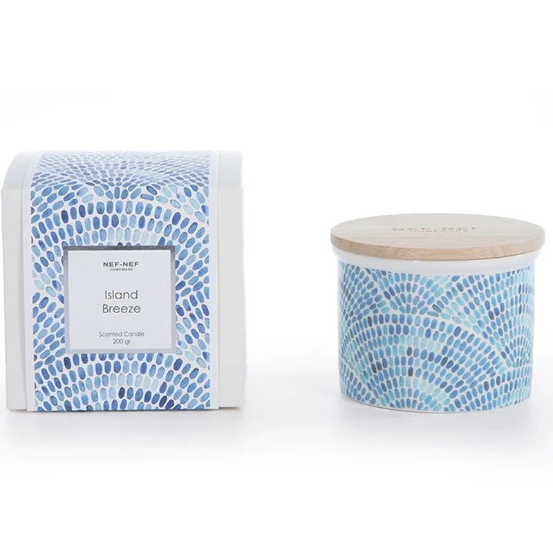 Αρωματικό Κερί 200 Gr Nef Nef Island Breeze Blue
