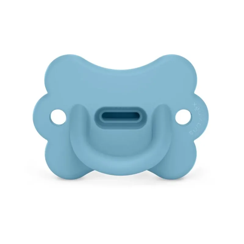 Πιπίλα Σιλικόνης Suavinex Φυσιολογική Sx Pro Butterfly Infinity Blue 6-18m BR79802