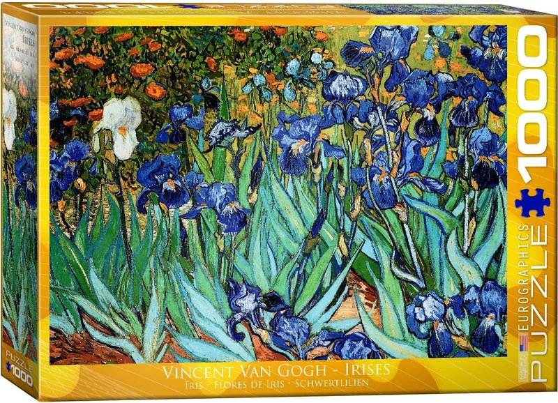 Παζλ Eurographics – Irises, Vincent van Gogh (1000 τμχ)