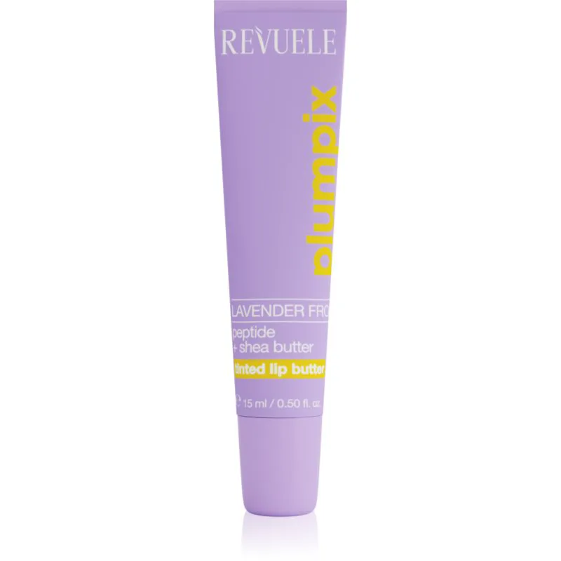 Revuele Plumpix Lavender Frost βάλσαμο για τα χείλη με χρώμα απόχρωση Silver Shimmer 15 ml