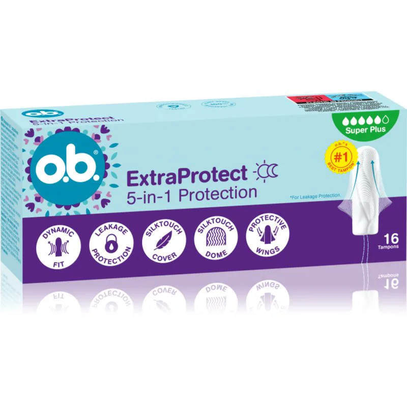 o.b. Extra Protect Super+ ταμπόν 16 τμχ