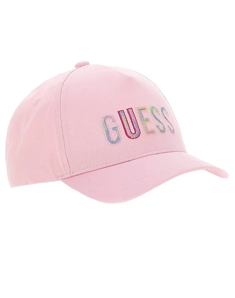 GUESS BASEBALL CAP ΑΞΕΣΟΥΑΡ ΠΑΙΔΙΚΟ GIRL J6GZ07WO08O-G67D LightPink