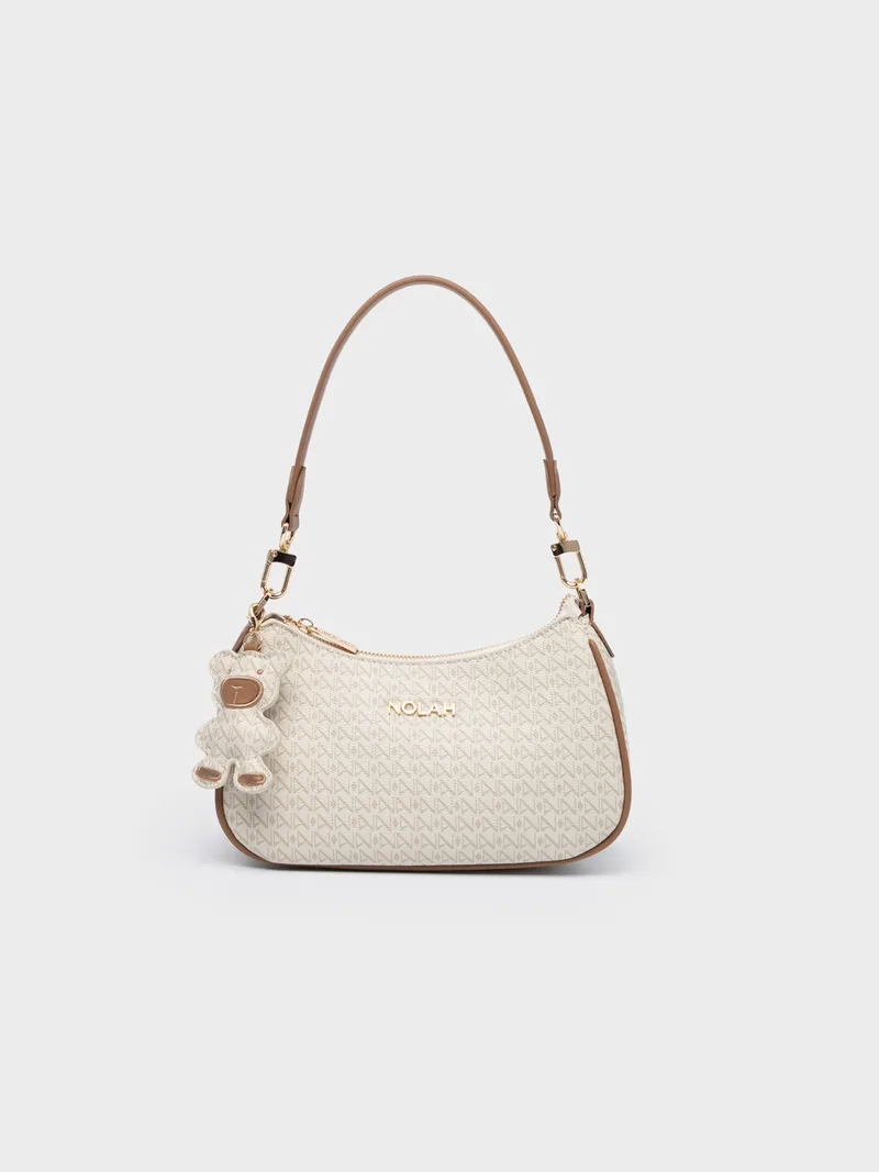NOLAH ΓΥΝΑΙΚΕΙΑ ΤΣΑΝΤΑ COELIA WHITE BROWN