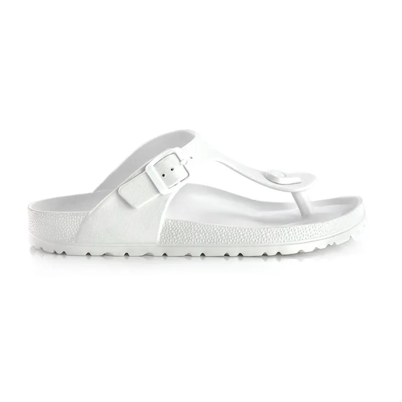 Γυναικεία Σαγιονάρα Ateneo Χρώματος Λευκό 02 SEA SANDALS.W