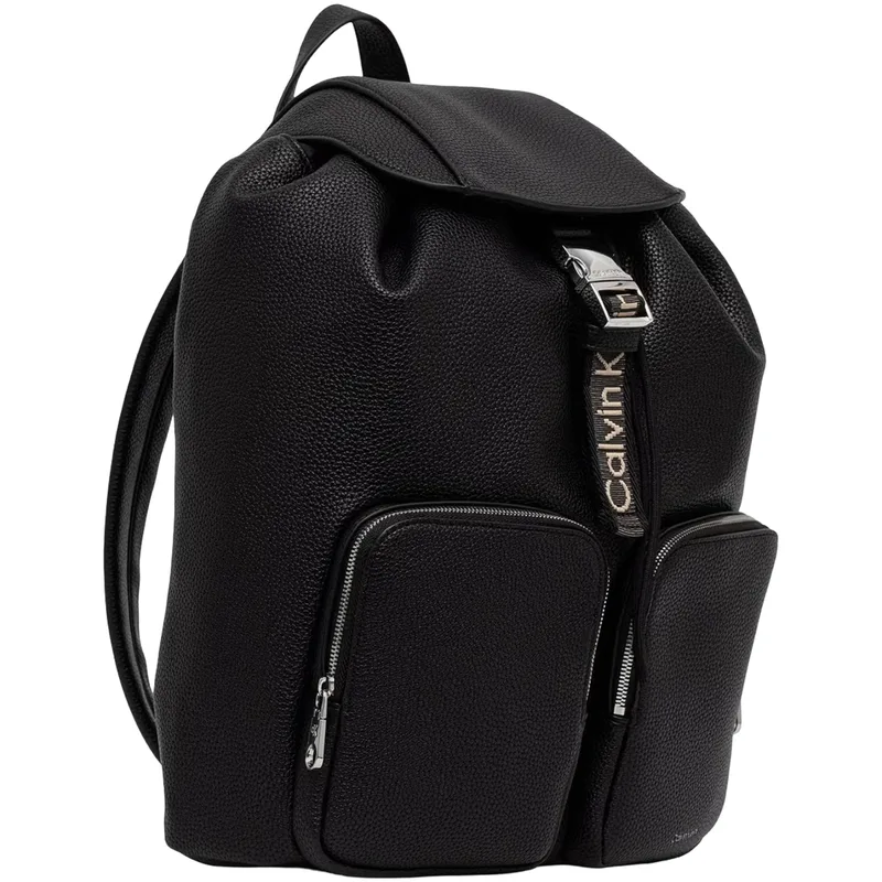 Σακίδιο πλάτης Calvin Klein Jeans WEBBING STRAP FLAP B?ACKPACK LV04F3645G