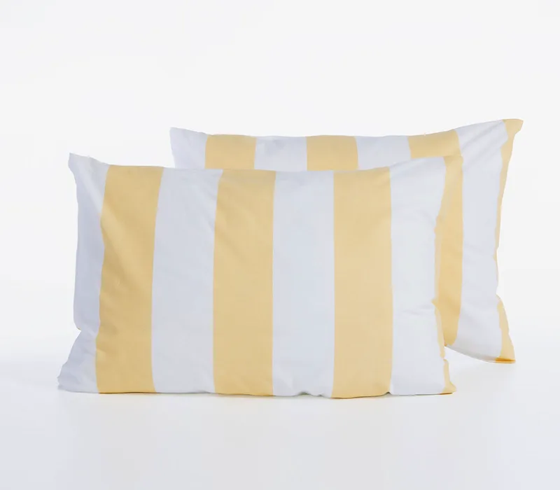 Μαξιλαροθήκη Nef-Nef Casual Vertia Yellow 52x72