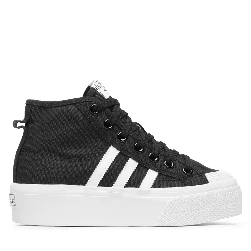 Αθλητικά adidas Nizza Platform Mid W FY2783 Μαύρο