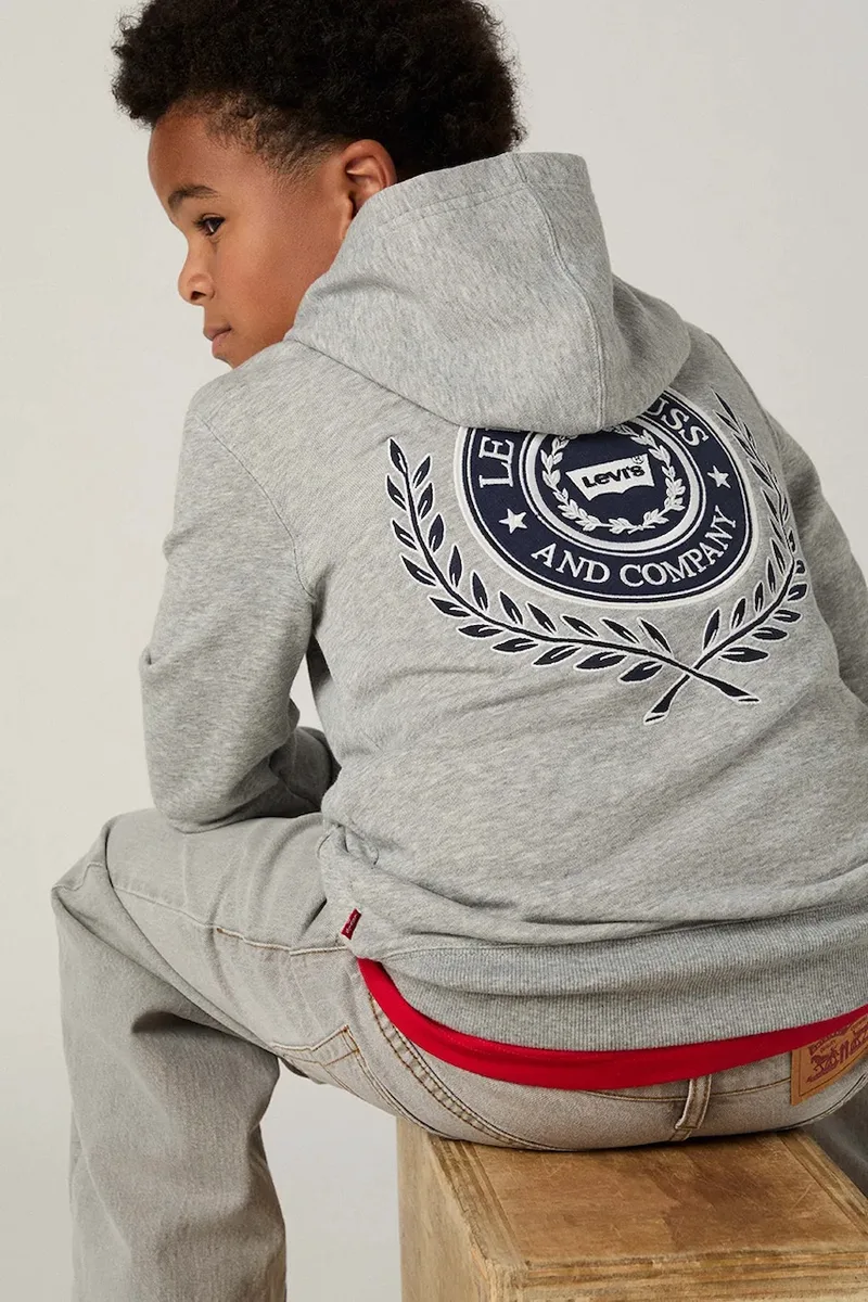 Παιδική μπλούζα Levi's MODERN CREST HOODIE
