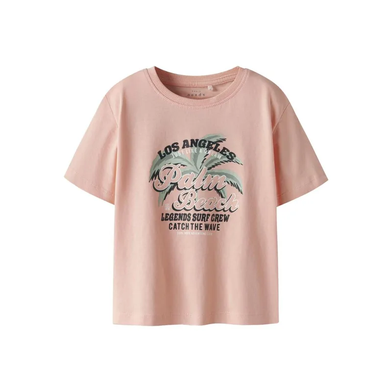 Μπλούζα μακό αγόρι name it-13228225-Peach Pearl
