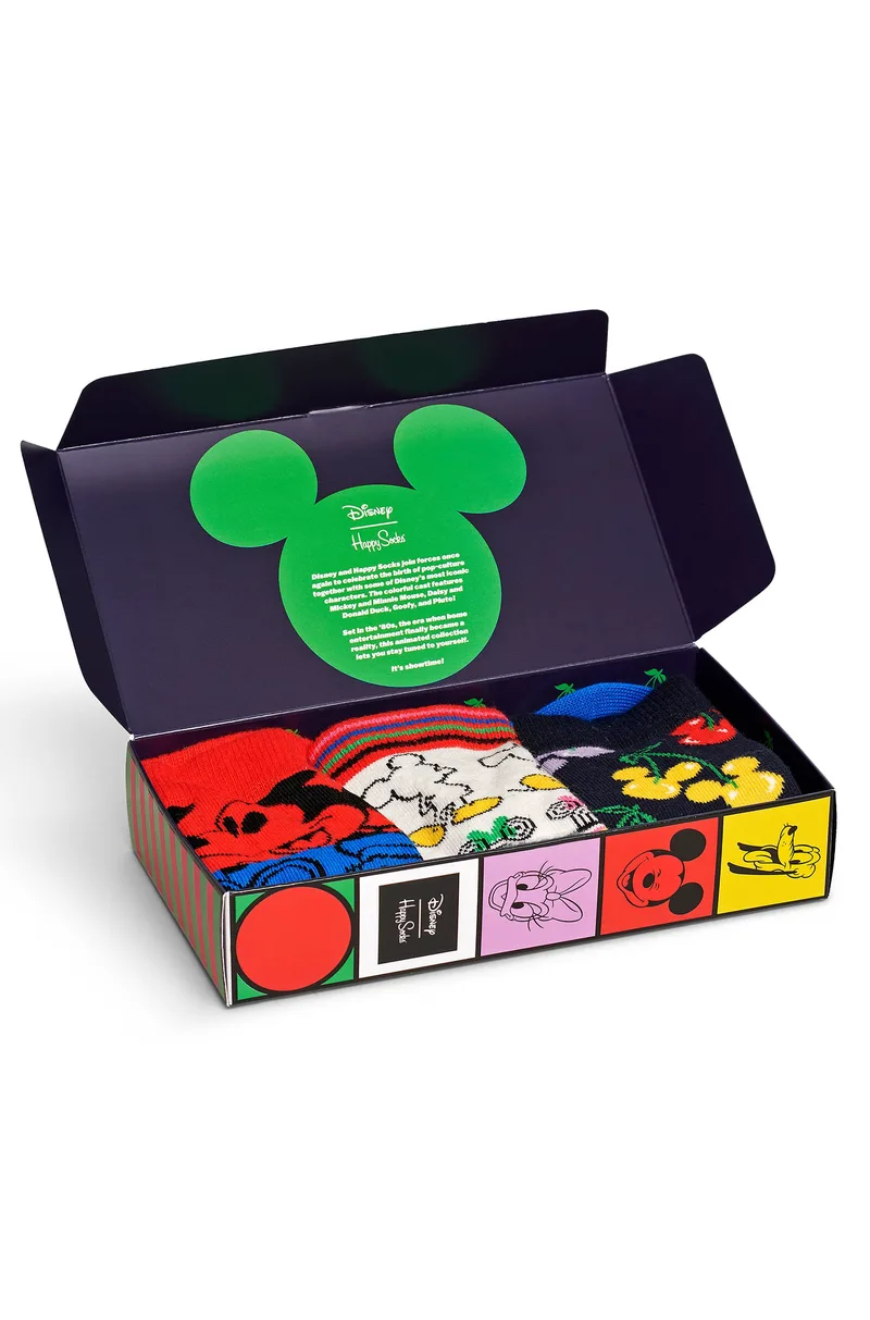 ΚΑΛΤΣΕΣ ΠΑΙΔΙΚΕΣ 3-PACK DISNEY SOCKS GIFT SET ΠΟΛΥΧΡΩΜΟ