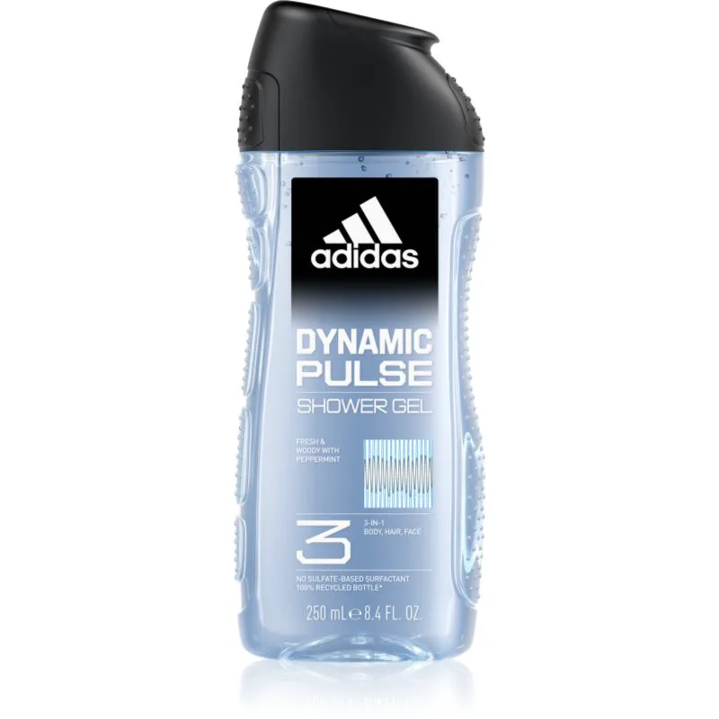 Adidas Dynamic Pulse τζελ για ντους για σώμα και μαλλιά για άντρες 250 ml