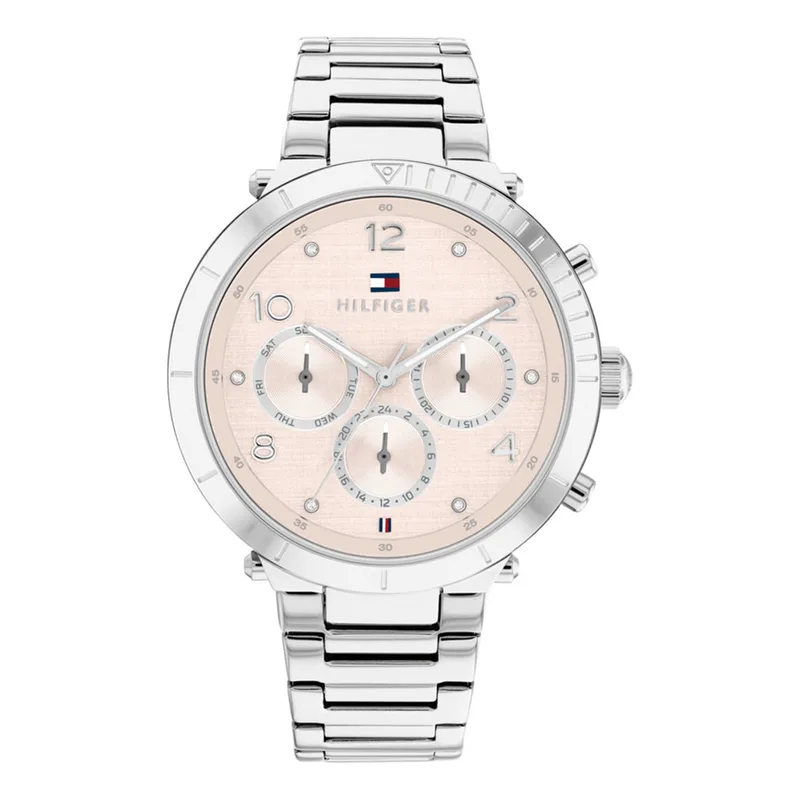 Tommy HILFIGER Emery Crystals Silver Stainless Steel Bracelet 1782488