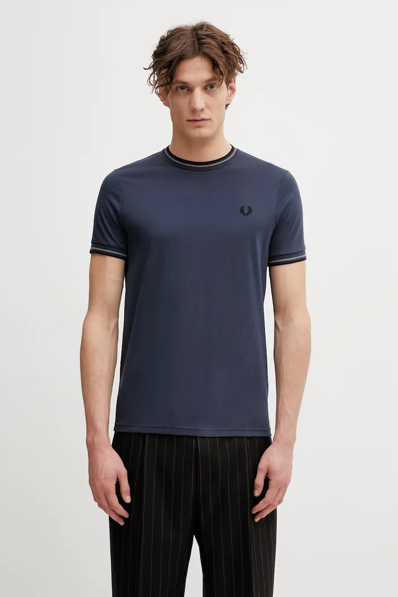 Fred Perry t-shirt ανδρικό βαμβακερό