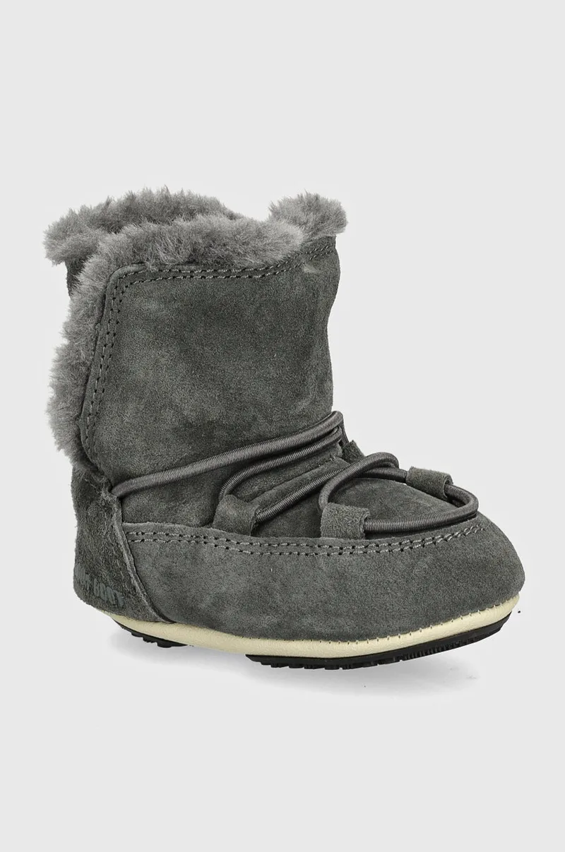 Μπότες χιονιού σουέτ για παιδιά Moon Boot CRIB SUEDE