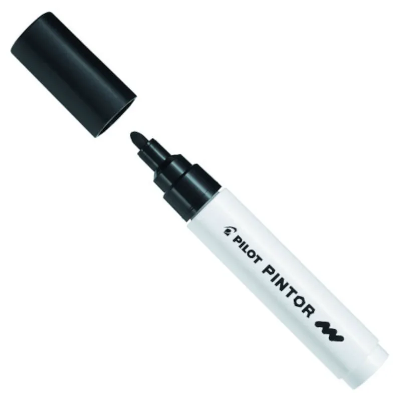 Μαρκαδόρος Pilot Paint Pintor Medium Black SW-PT-M-B