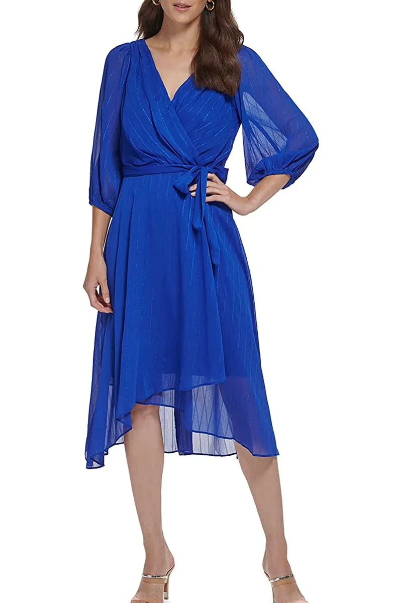 Φόρεμα DKNY Midi DD2JM570-3HS Γυναικείο
