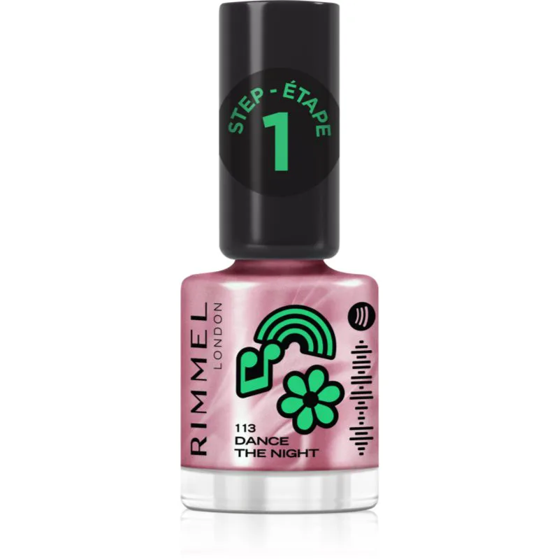 Rimmel SuperGel βερνίκι νυχιών απόχρωση 113 Dance the Night 12 ml