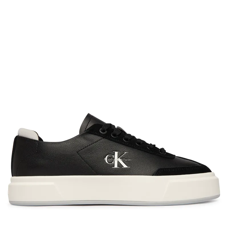 Αθλητικά Calvin Klein Basket Cups Lup Wt Lth Su HW0HW02984 Μαύρο