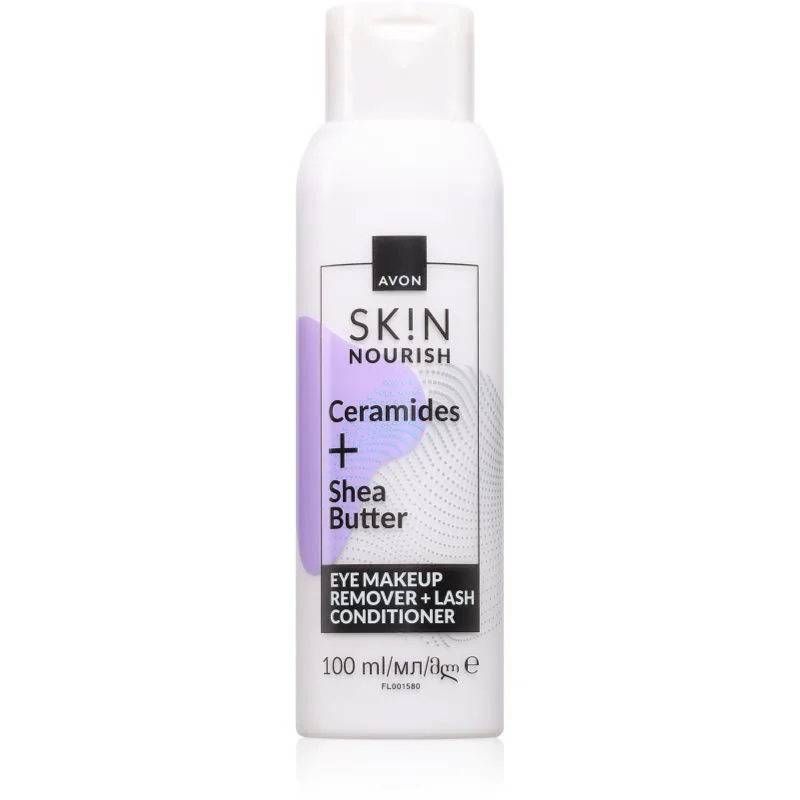 Avon Sk!n Ceranudes + Shea Butter ντεμακιγιάζ ματιών 2 σε 1 100 ml