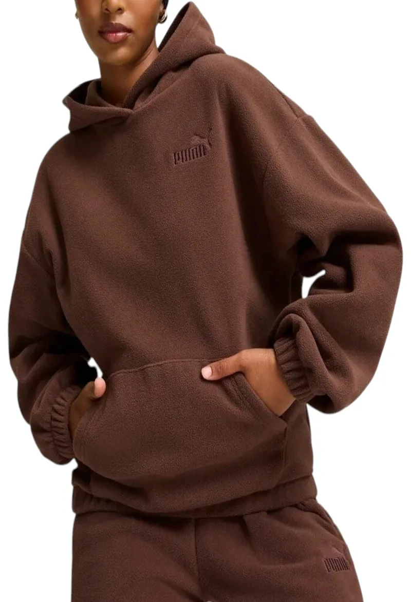 Μπλούζα Μακρυμάνικη Puma Ess Elevated Winterized Hoodie 681529-65 Γυναικείο