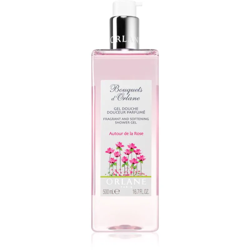 Orlane Bouquets d’Orlane Autour de la Rose δροσιστικό τζελ ντους 500 ml