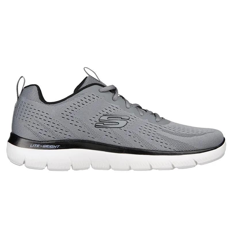 Skechers M Engineered Mesh Lace-Up (232395-GYBK)