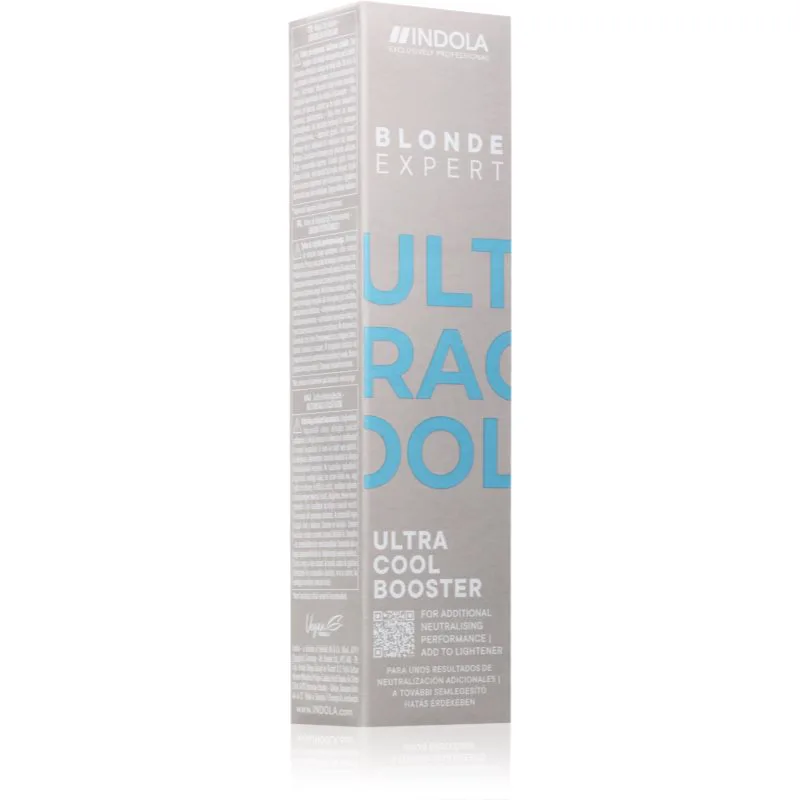 Indola Blond Expert Ultra Cool Booster τονωτικό χρώματος μαλλιών για την εξουδετέρωση κίτρινων τόνων για ξανθά μαλλιά 60 ml