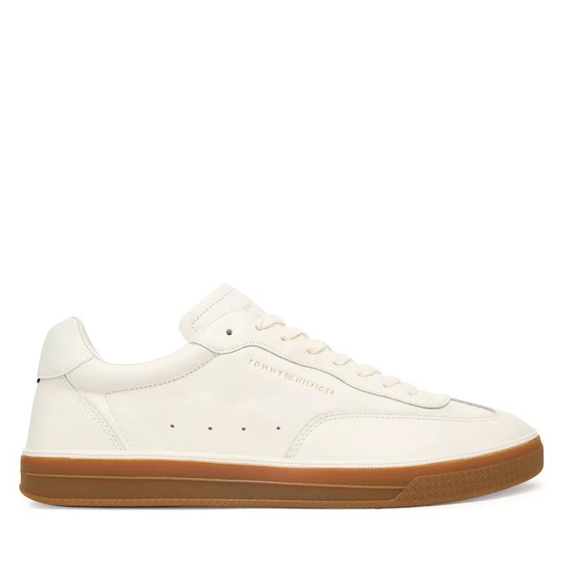 Αθλητικά Tommy Hilfiger Lo Lux Lth FM0FM05815 Εκρού