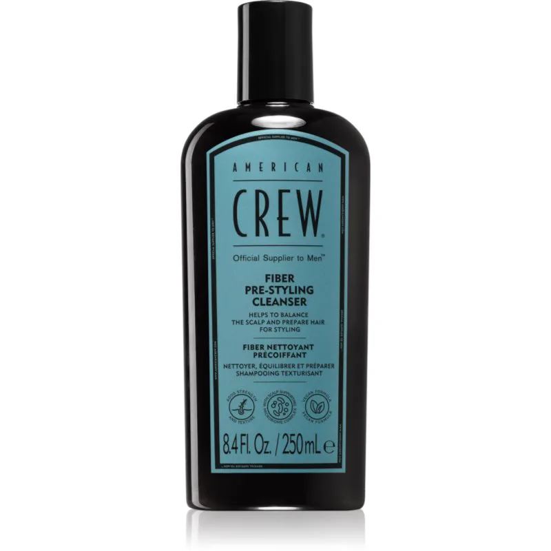 American Crew Fiber Shampoo αναγεννητικό σαμπουάν για λεπτά και άτονα μαλλιά για άντρες 250 ml