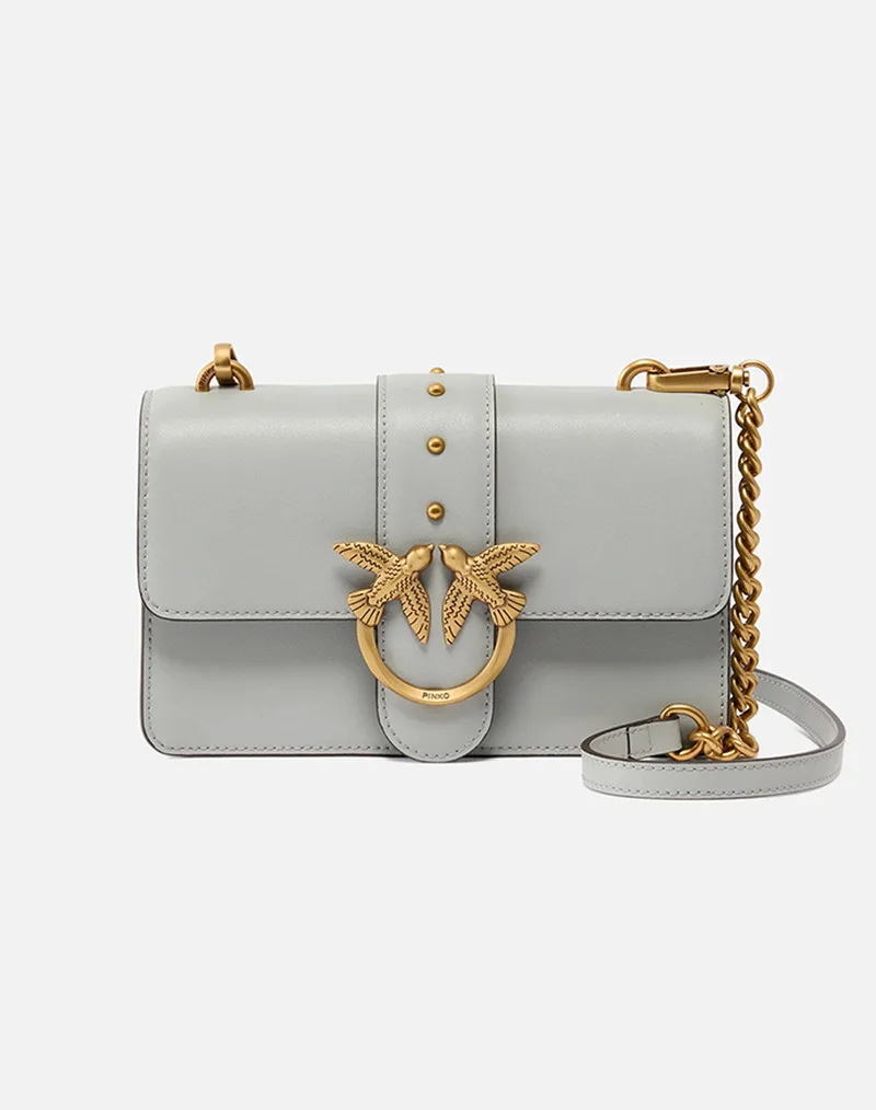 PINKO LOVE ONE MINI ST. CL VITELLO S 105856A0F1-K32Q LightGray