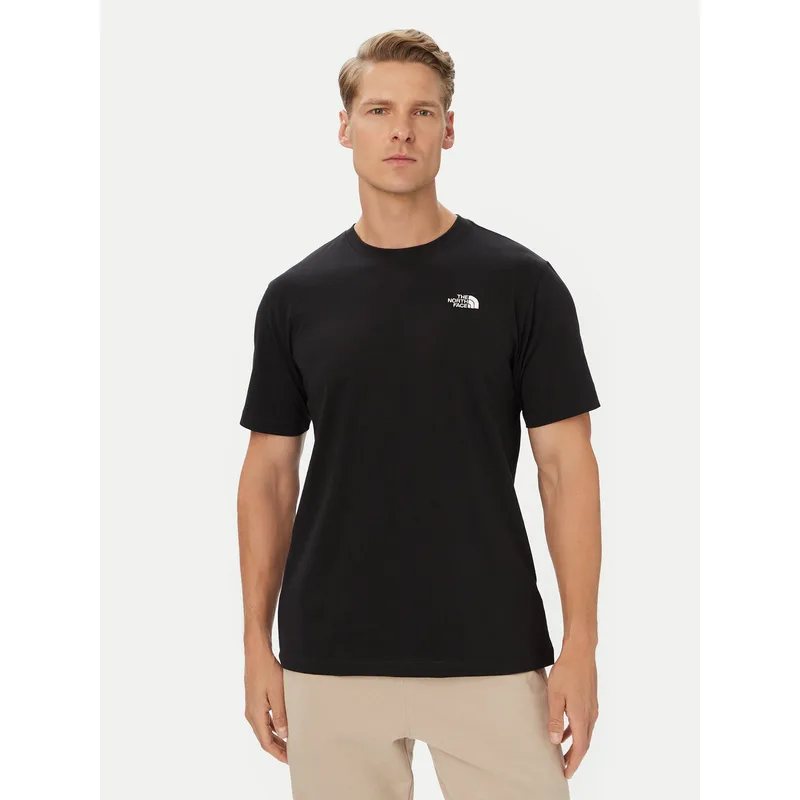 The North Face T-Shirt Evolution Simple Dome NF0A8CZ2 Μαύρο Regular Fit