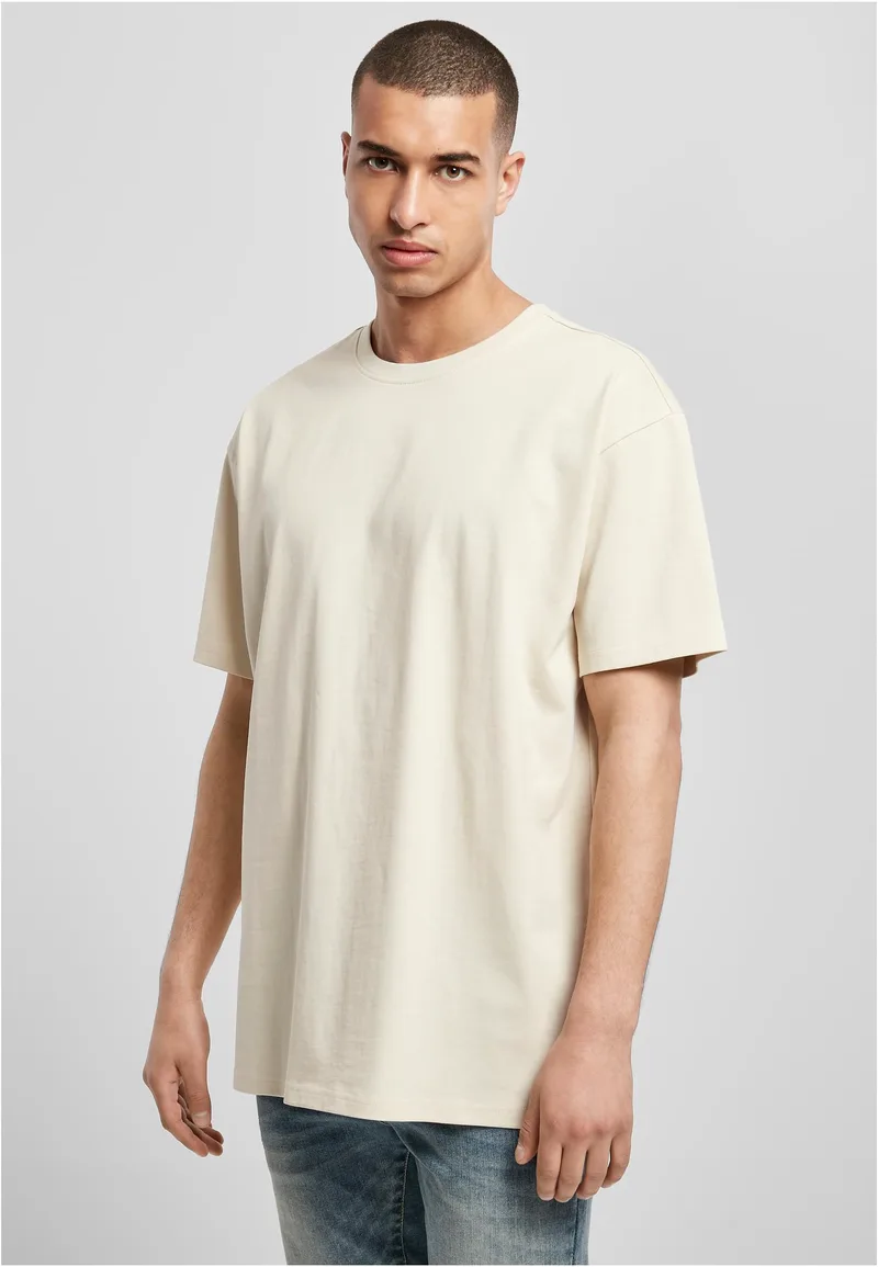 Ανδρικό T-Shirt Heavy Oversized BY102 Build Your Brand Sand