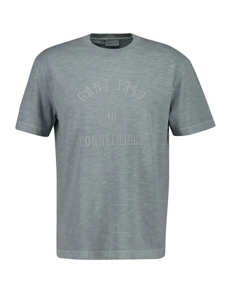 GANT ΜΠΛΟΥΖΑ ΚΜ TONAL PRINT SS TSHIRT 3G2003410-10 DarkGray
