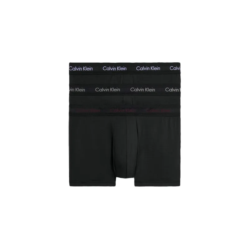 Εσώρουχα και μποξεράκια εγκυμοσύνης Calvin Klein Jeans LOW RISE 3 PACK TRUNK BOXERS MEN