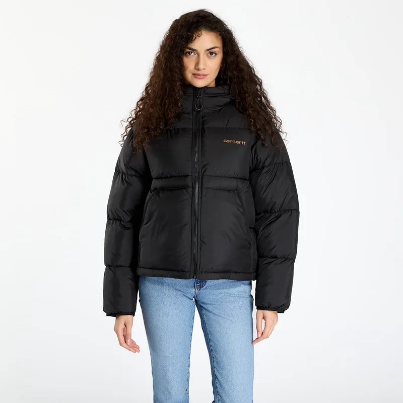 Μπουφάν Carhartt WIP W' Toronto Jacket Black/ Wild Dog Print M
