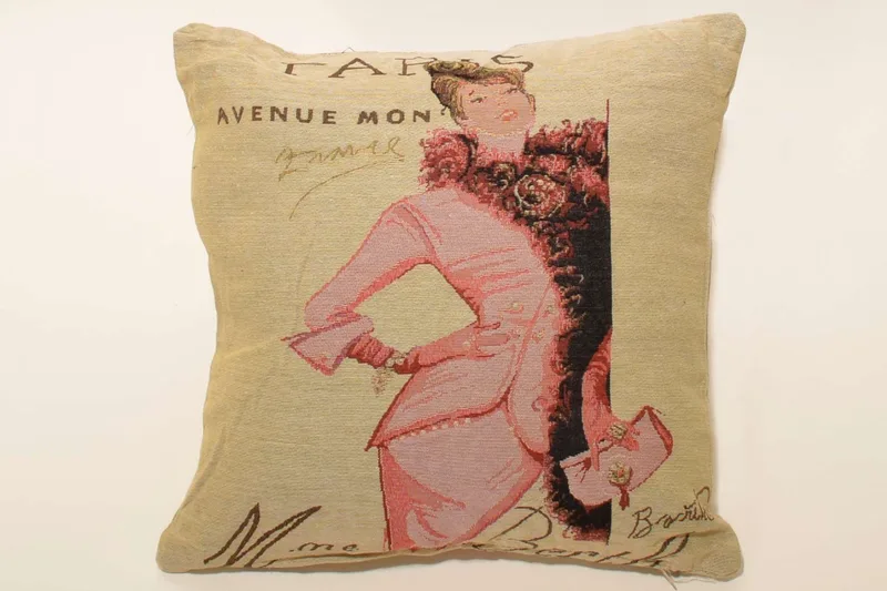 Μαξιλαροθήκη Διακόσμησης Silk Fashion Paris 45x45