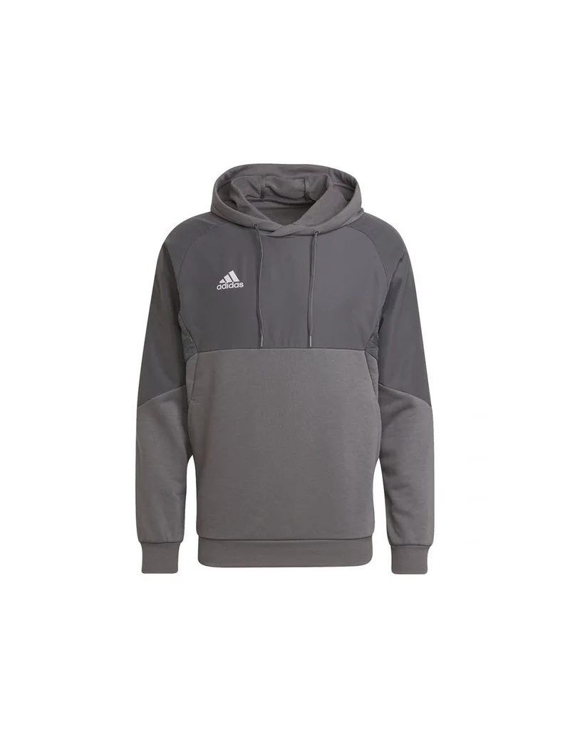 Adidas Condivo 22 Ανδρικό Φούτερ με Κουκούλα Γκρι HD2306