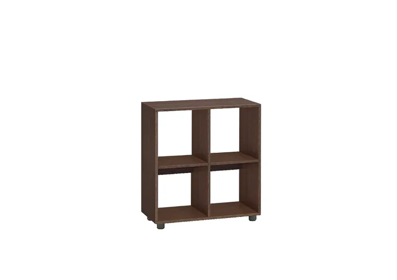 Βιβλιοθήκη ανοιχτή Kubo 4 Βέγγε, 69x33x71, Genomax