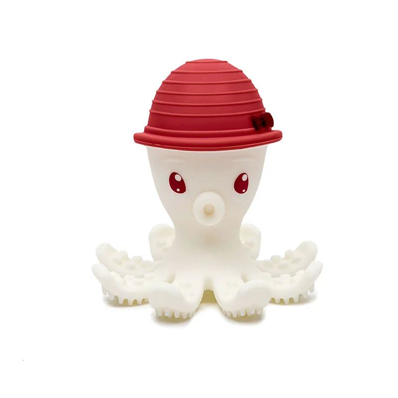 Μασητικό Χταπόδι 3D Κόκκινο Baby to Love BTL703617 - Baby to Love - BTL703617